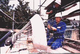 New bird of prey house at London Zoo.